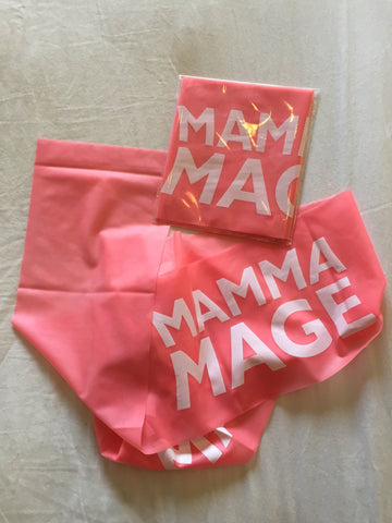 10 st gummiband lätta rosa MammaMage